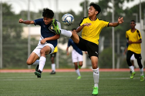 League 2 final versus Guangyang Secondary School